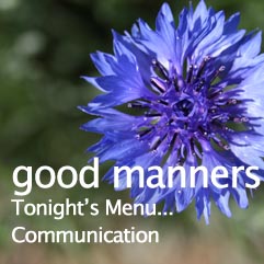 good manners